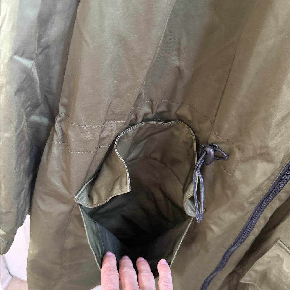 Ava & Viv Women's Rain or Everyday Jacket in Olive - Picture 5 of 9